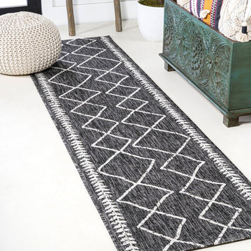 Derya Tribal Diamond Trellis Indoor/outdoor Area Rug